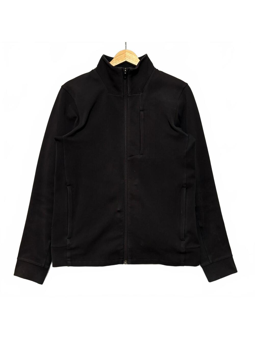 Lululemon Sojourn Mock Neck Full Zip Jacket Men's S Black Athleticwear LM3CZOS